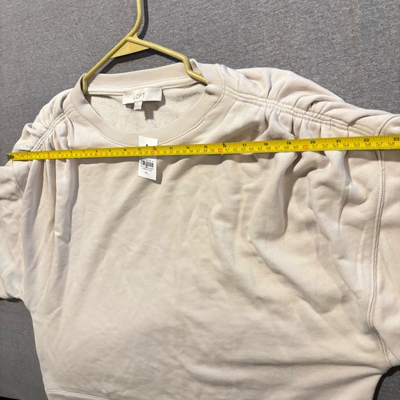 LOFT White Oversized Boxy Blouse - Picture 12 of 16